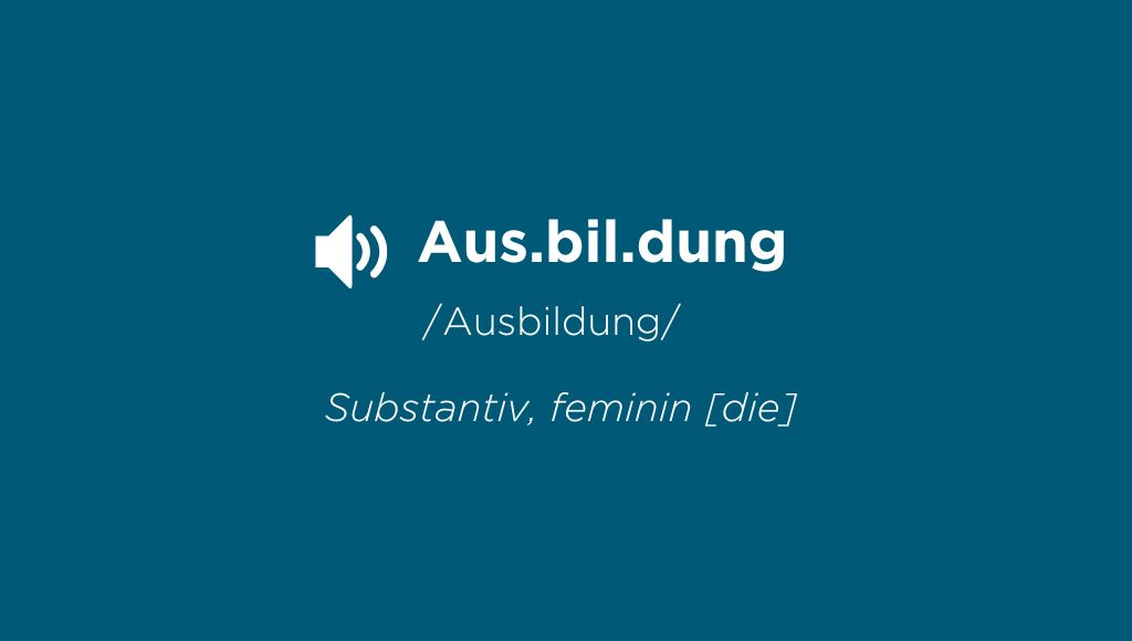 Blogbeitrag Ausbildung